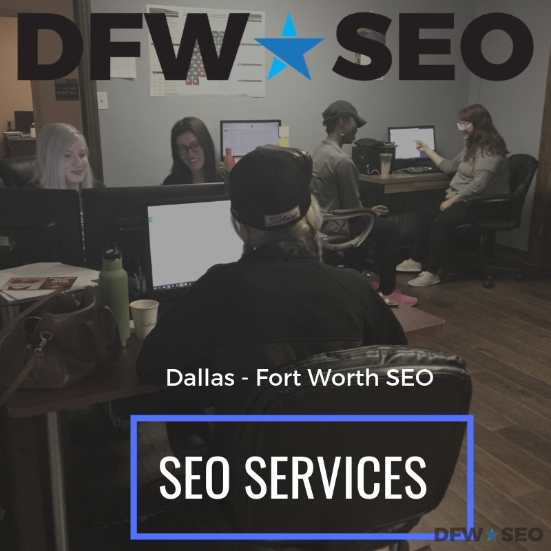 Dallas Fort Worth SEO Services Graphic