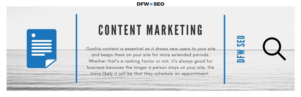DFW Content Marketing Blurb DFW Content Marketing Blurb