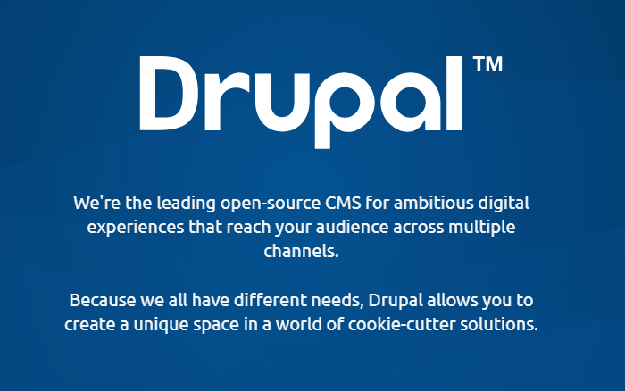 Drupal Screenshot